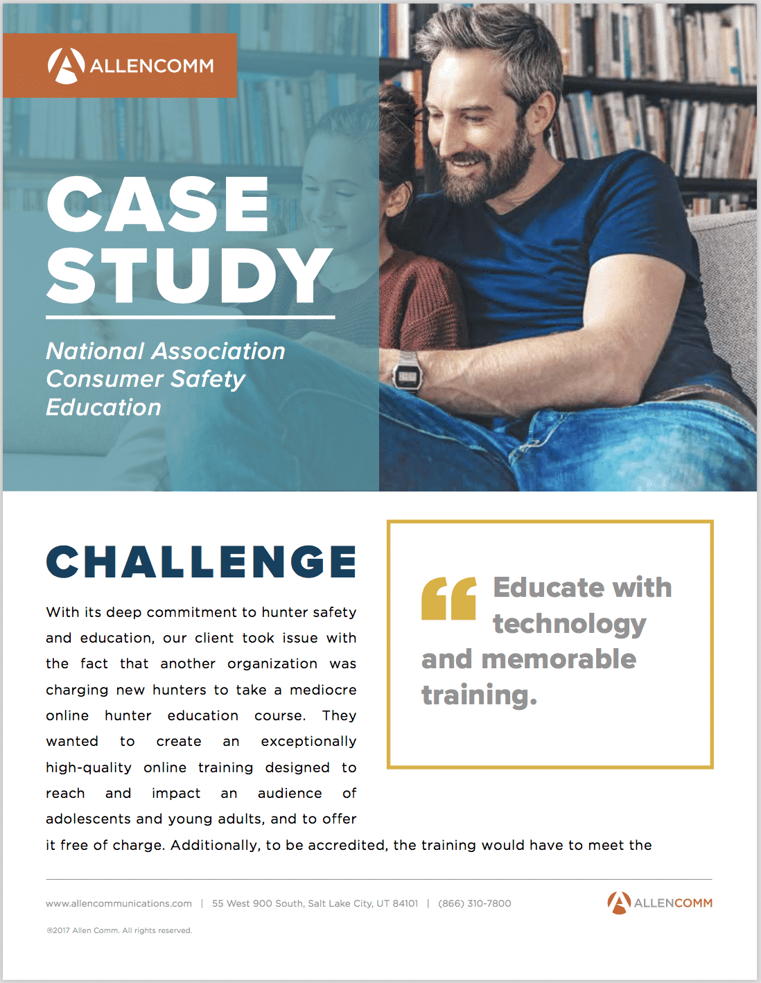 Online Training for National Association Consumer Safety Education 